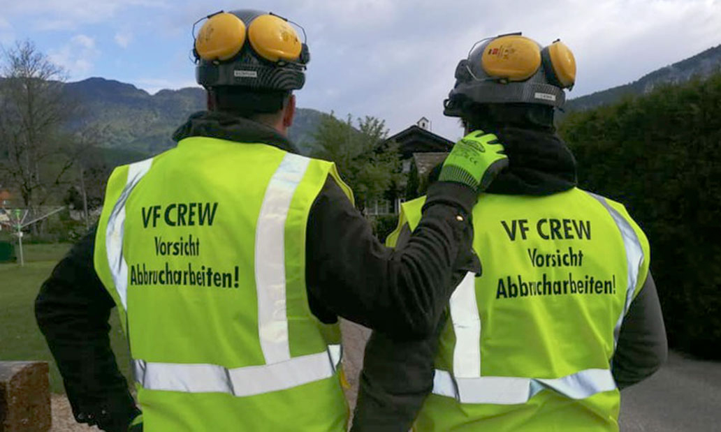 Arbeitscrew Baustelle